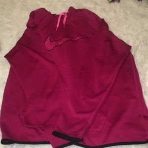 Xl pink nike sweatshirt